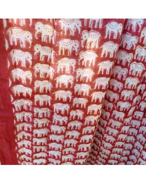 Scarlet elephants and doves