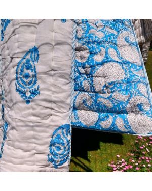 Turquoise Paisley