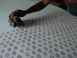 natural quilts block printing